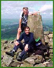 Barry and Larry on Pen Allt-mawr. (I think this is a Peter Picture)